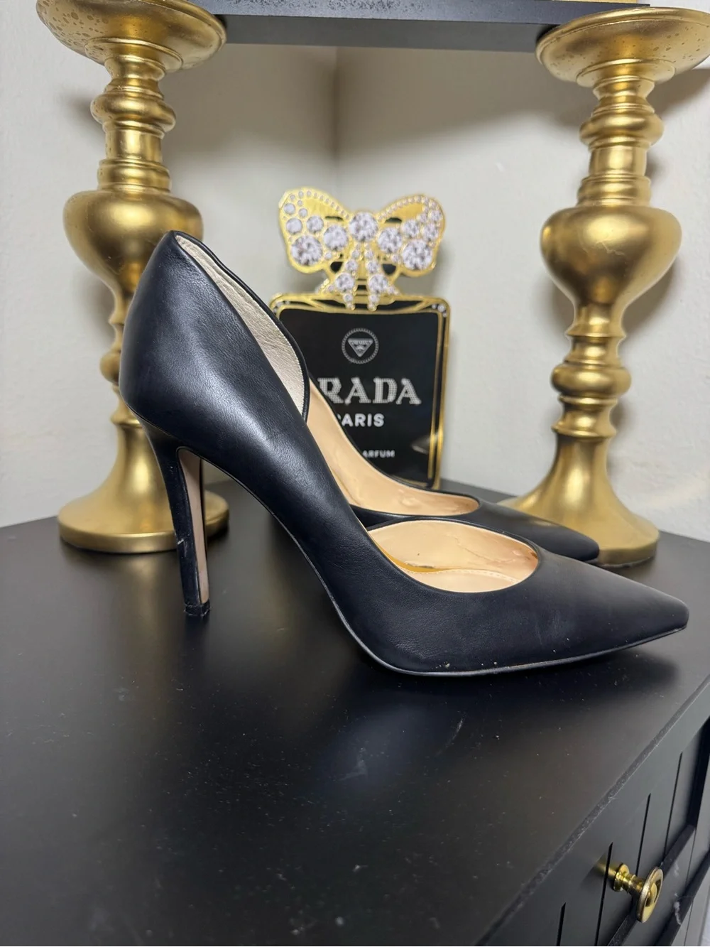 Jessica Simpson Black Prizma D'Orsay Pump
